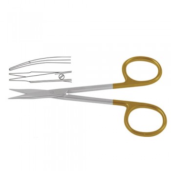 TC Stevens Tenotomy Scissor Curved - Blunt/Blunt Stainless Steel, 11.5 cm - 4 1/2"